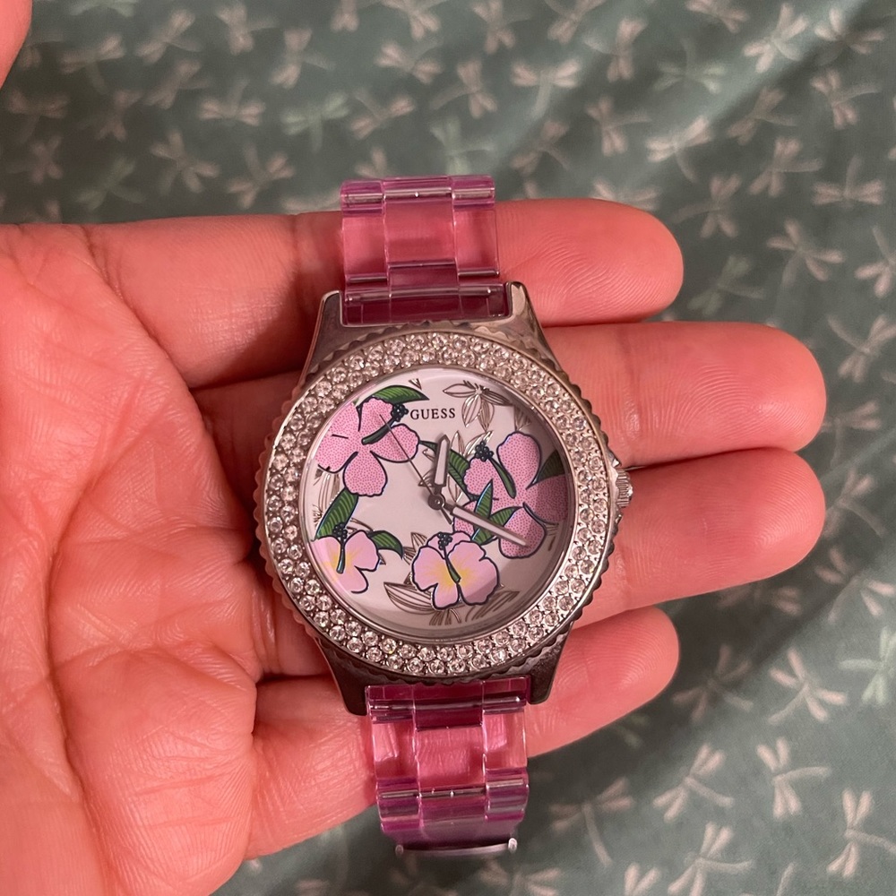 Pink Guess Watch